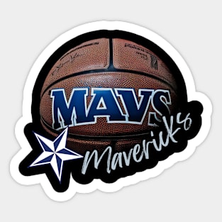 Dallas Mavericks, MAVS, NBA, basketball Sticker